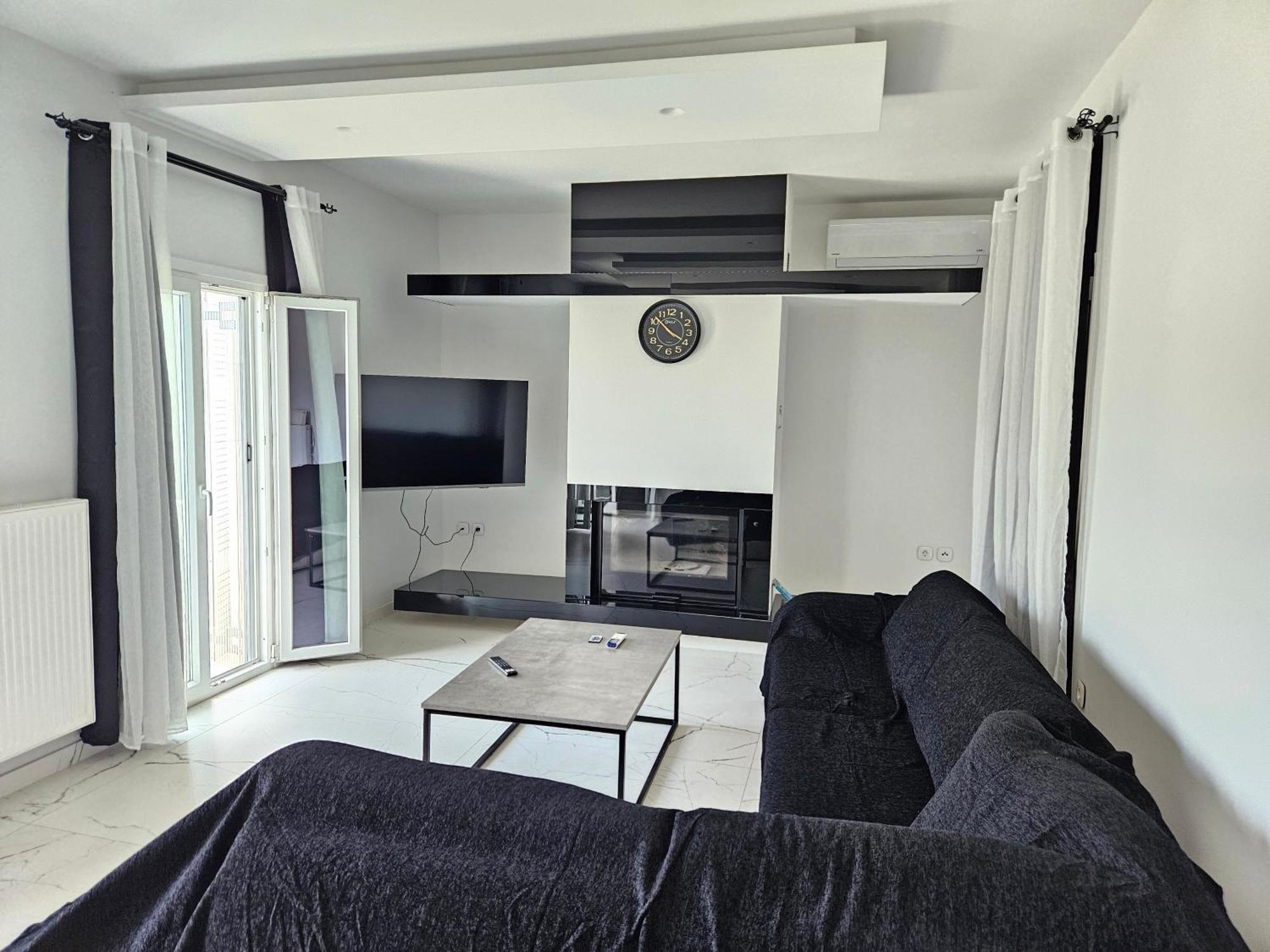 Ferienwohnung Grey Luxury House Ypsos Exterior foto